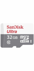 SanDisk Ultra - Paměťová karta flash (adaptér microSDHC - SD zahrnuto) - 32 GB - Class 10 - microSDHC UHS-I