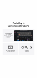 Keychron Keychron K10 HE Special Edition Gateron magnetická klávesnice s dvojitou lištou Nebula (K10H-Q1)