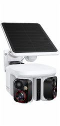 Baseus Security X1 Pro Outdoor Dual Camera 3K, White