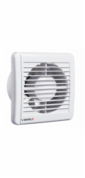 Ventika Axiální ventilátor fi 125 230V 9,4W 158m3/h 31dB kuličková ložiska standardní bílá SOLID SILENT D125SR