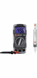 Voltcraft Měřicí sada 1214405, digitální multimetr + zkoušečka napětí CAT III 600 V 1214405