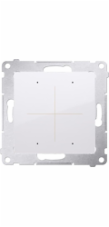 Kontakt-Simon Simon 54 GO Tlačítkový ovladač 30 akcí pro ovládání chytrým telefonem WiFi 230V (modul) bílý DEK1W.01/11
