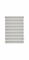 Dvojitá roleta Gardinia Easyfix s montážní lištou 60 cm x 150 cm šedá