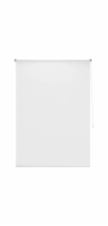 Roleta Zamora s denním světlem 100 cm x 175 cm bílá