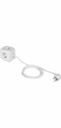 4cestný napájecí adaptér se 2 USB porty