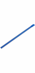 LUX-TOOLS řezací a měřicí pravítko 50 cm Classic