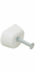 Podpěry polic Hettich s hřebíkem, bílé