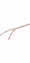 Schwaiger reproduktorový kabel 2 x 0,75 mm2 transparentní 10 m