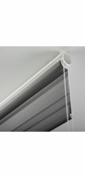 Gardinia Dvojitá roleta EasyFix s montážní lištou 100 cm x 150 cm antracitová