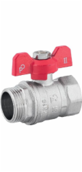 Perfexim Vodní kulový kohout WZ DN15 motýlek 1041 G1/2 (00-222-0150-010)
