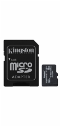 Kingston MicroSDHC karta 8GB Industrial C10 A1 pSLC Card + SD Adapter