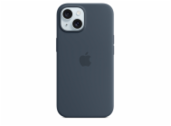 iPhone 15+ Silicone Case with MagSafe - Storm Blue