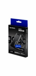 GOODRAM externí SSD Move Ridge 2TB, USB-C 3.2 Gen2x2, (R:2000/W:2000MB/s), černá
