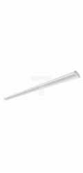 GTV Stropní svítidlo ZEFIR 2x58 s opálovým difuzérem, pro 2 LED zářivky G13 T8, 1500 mm, IP40, ABS/PC LD-OZE258-01