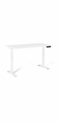 UNIQUE ACTIVE I Elektrický stůl 160x70 cm Bílý