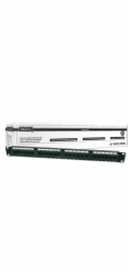 DIGITUS CAT 5e patch panel, nestíněný, 24 portů RJ45, 8P8C, LSA, 1U, do  stojanu, černý, 482x44x109