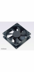 AKASA ventilátor DFS802512L, 80 x 25mm, kluzné ložisko, tichý