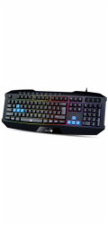 GENIUS klávesnice GX GAMING K-215 / herní, drátová, podsvícená/ USB/ černá/ CZ+SK layout