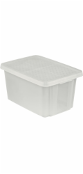 CURVER Essentials Úložný box s víkem Průsvitná 45l