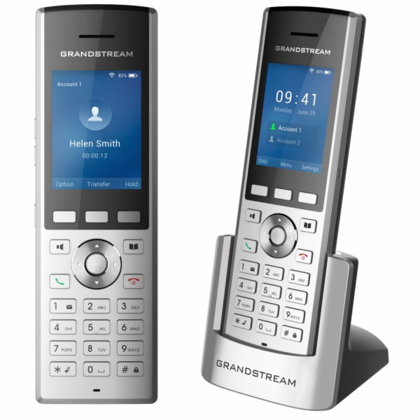 Telefon Grandstream WP820 WiFi IP, 2,4" bar. displ., 2SIP...