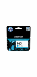 HP 963 Cyan Original Ink Cartridge (700 pages)