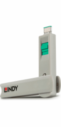 Lindy Zámek portu USB typu C (zelený)