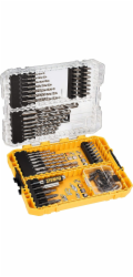 Dewalt Sada vrtáků a bitů DT70761, EXTREME + Vysoce výkonná HSS-G, sada vrtáků a bitů (72dílná, v pouzdře TOUGHCASE)