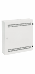 Rozvaděč Solarix LC-18 s lištami 2U, 4U a 11U, 550x550x150mm bílá RAL9003