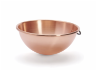 Miska de Buyer, 6580.26N, měděná, robustní, na bílky, 26 cm