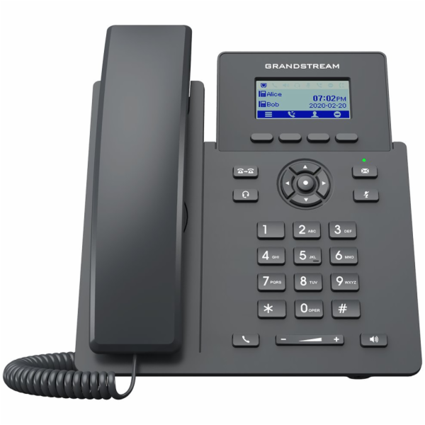 Grandstream GRP2601P SIP telefon, 2,21" LCD displej, 2 SI...
