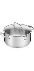 Hrnec Tefal Duetto+ 24cm stříbrný