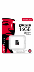 Kingston MicroSDHC karta 16GB Industrial C10 A1 pSLC Card Single Pack