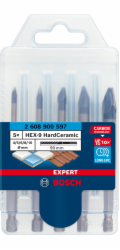 Bosch EXPERT HEX-9 HardCeramic vrták do dlazby 5ks. 4/5/6/8/10