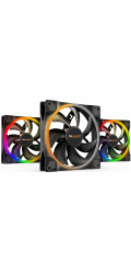 být zticha! Ventilátor Light Wings PWM 140mm Triple Pack Case