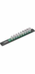 Wera "Zásuvkový magnetický pásek A 4 Sada zásuvek Zyklop 1/4"""
