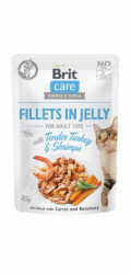 Brit CARE CAT sáček FJ TENDER TUREC & SHRIMPS /24 85g