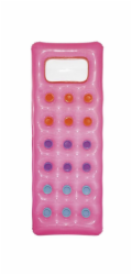 BESTWAY 43040 - Nafukovací lehátko s okénkem Fashion Lounge 188 x 71 cm