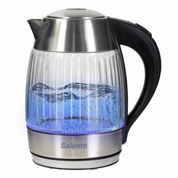 EVOLVEO Salente StripeGlass, rychlovarná konvice 1,8 l, n...
