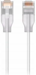 Ubiquiti UniFi Etherlighting Cat.6 patch kabel (bílý/průhledný, 0,15 metru)