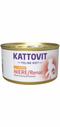 KATTOVIT Feline Diet Niere/Renal Chicken - mokré krmivo pro kočky - 185g