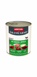ANIMONDA GranCarno Adult Deer and apple - mokré krmivo pro psy - 800g