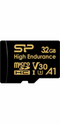 SILICON POWER 32GB MicroSD Card Golden Series High Endurance A1 V30 UHS-1 U1