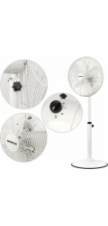 Ventilátor G3Ferrari, G50054, stojanový, se zvlhčovačem, průměr 40 cm, 3 rychlosti, časovač, 75 W