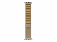 Apple Watch 49mm Tan Alpine Loop - Small - Natural Titanium Finish