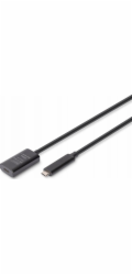 Digitus Aktivní prodlužovací kabel USB-C – USB-C, USB 3.2 Gen2, 10 Gb/s, 5 m