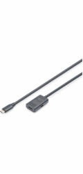 Digitus Aktivní prodlužovací kabel USB-C – USB-C, USB 3.2 Gen1, 5 Gb/s, 5 m