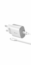 Deví síťová nabíječka Smart Series PD 25W s USB-C Cable - White
