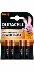 1x4 Duracell Plus Power Boost  Mignon MN1500 AA LR6 1,5V