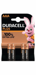 1x4 Duracell Plus Power Boost  Micro MN2400 AAA LR03 1,5V