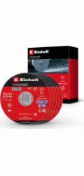 Einhell-KWB Trennscheibe dünn, Ř 125 x 1,0mm, 5 Stück (für Winkelschleifer)